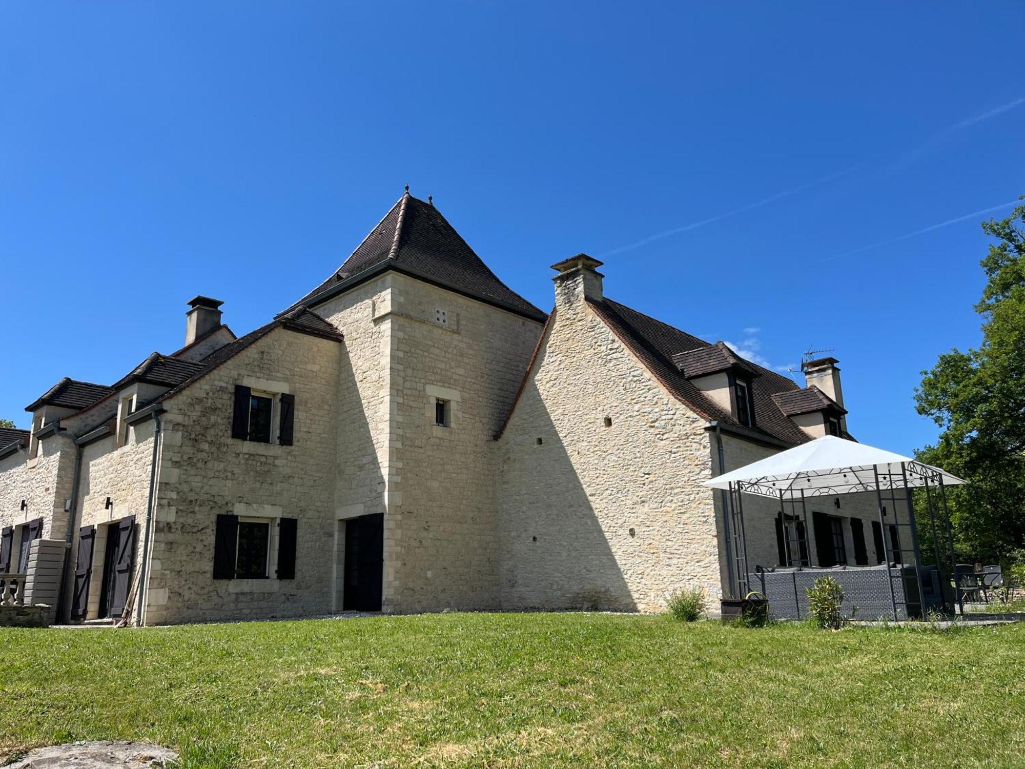 Domainerossignol Acacia Villa Gourdon Exterior photo
