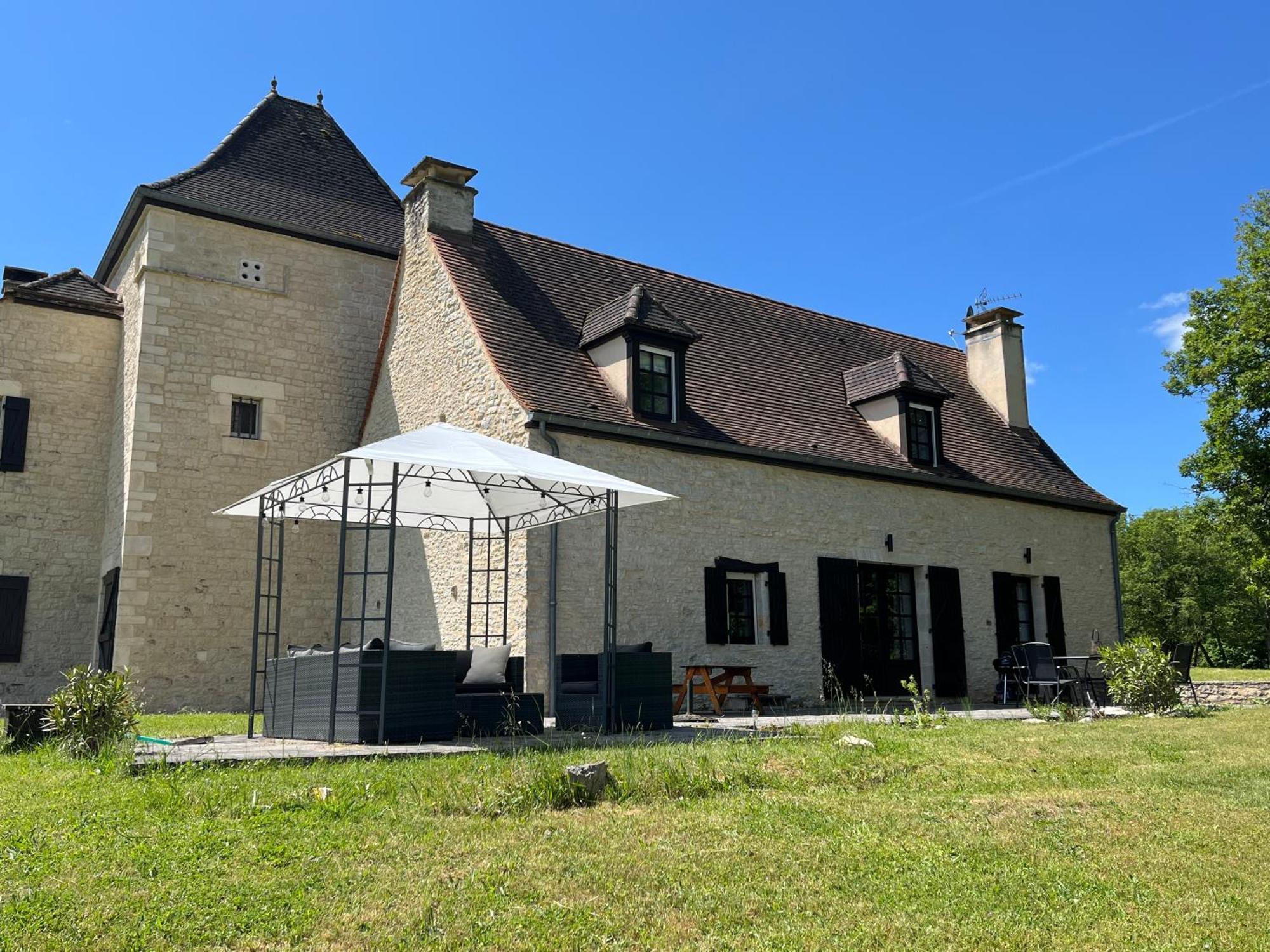 Domainerossignol Acacia Villa Gourdon Exterior photo